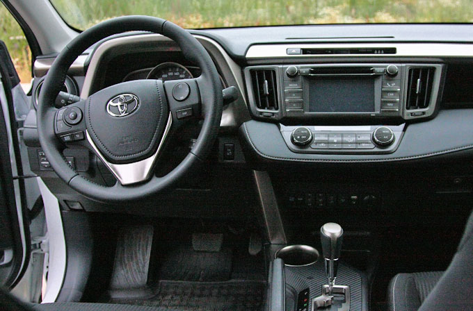 Передняя панель Toyota RAV4 2014