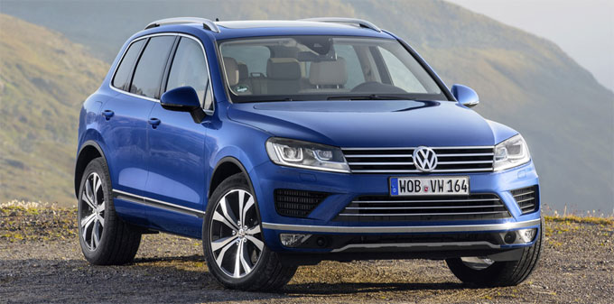 Обновленный VW Туарег 2015 - начало продаж в России.