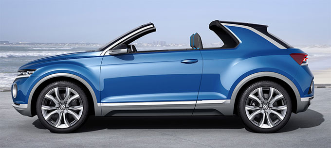 Volkswagen T-Roc Concept 2014 - крыша тарга